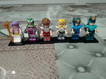 mini figure lego cavalieri dello zodiaco 