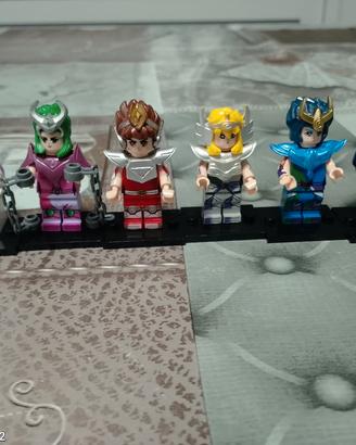 mini figure lego cavalieri dello zodiaco 