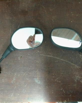 coppia specchietti retrovisore scooter 