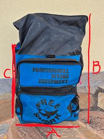 Borsone/Zaino per attrezzatura subacquea