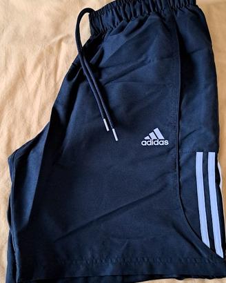 Pantaloncini Adidas grigio scuro