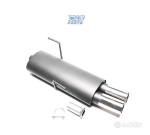SILENZIATORE DI SCARICO PEUGEOT 206 98-09
