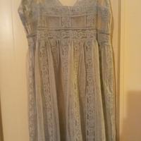 vestito verde salvia 