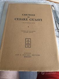 CARTEGGI DI CESARE GUASTI 