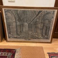 Stampa attribuita a Giuseppe Vasi databile al 1775