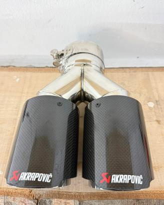 Akrapovic terminale di scarico universale doppia
