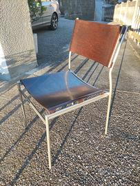 Sedie legno metallo design alta qualità 