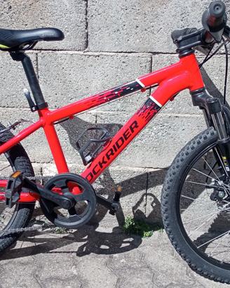 Mtb bambino 6-9 anni ROCKRIDER ST 900 rossa 20"