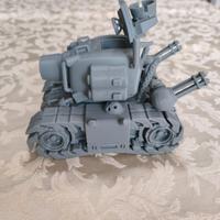 METAL SLUG TANK CARRO ARMATO STAMPATO IN 3D PLA+