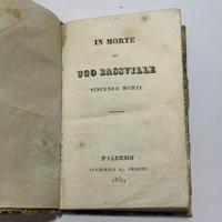 Libro Antico Miscellanea Opere Edite a Palermo 800