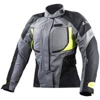 GIACCA MOTO PHASE LADY JACKET GREY BLACK YELLOW