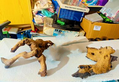 Per acquario e terrario  Legni e decorazioni Nuovi