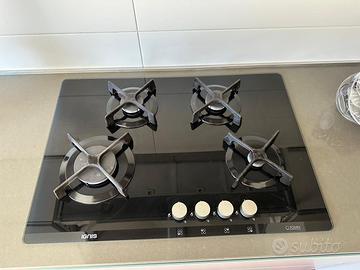 Piano cottura in cristallo ignis