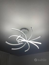 Lampadario LED Anuk bianco