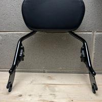 Sissy bar nero ORIGINALE harley touring 2009-2025