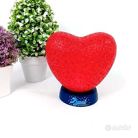 Cuore luminoso Baci Perugina gadget San Valentino