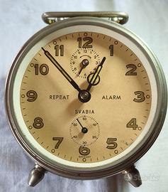 Sveglia meccanica vintage Svabia Germany anni ’50
