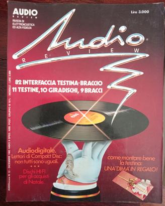 Rivista AUDIO REVIEW n° 12 del 1982