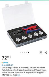 TUBTAP  Pinza crimpatrici per capicorda isolati