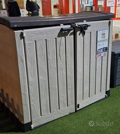 baule box resina da giardino nuovissimo