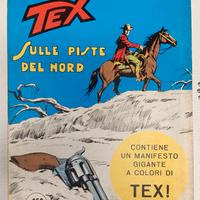 Tex n.122 completo di manifesto poster ORIGINALE