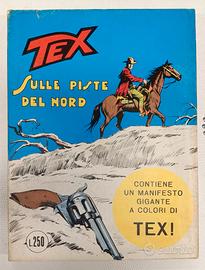 Tex n.122 completo di manifesto poster ORIGINALE