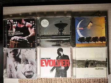 6 CD PopRock: Bon Jovi+R.Martin+Velvet+Tazenda+Leg