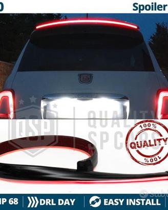 SPOILER LED Posteriore per FIAT 500 Striscia LED
