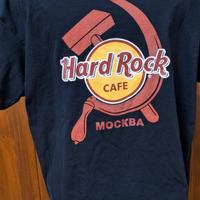 Nuova Tshirt Hard Rock Cafe Mosca. Tg. L. Nera.