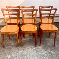 Set di sedie in legno massello