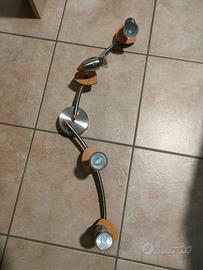 Faretti a Soffitto Girevoli con lampade come nuovo