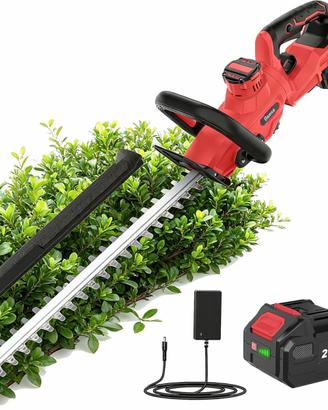 Tagliasiepi Elettrico a Batteria 21V, 4.0Ah