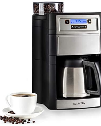 Macchina da caffè con macinacaffè integrato
