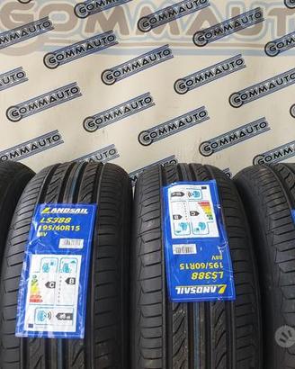 4 pneumatici 195 60 15 landsail nuovi