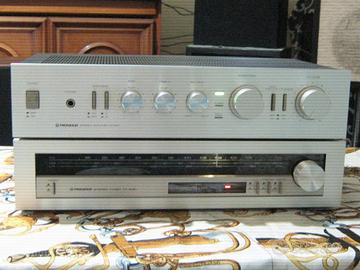 AMPLIFICATORE E RADIO PIONEER
