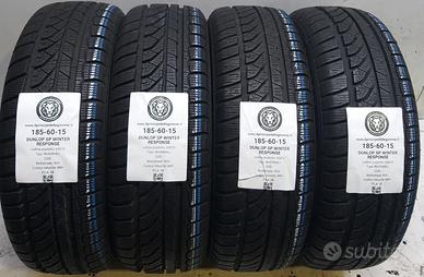 4 GOMME 185 60 15 DUNLOP A63610