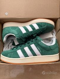 Scarpe Adidas Campus 00s Dark Green Verde Tg 44