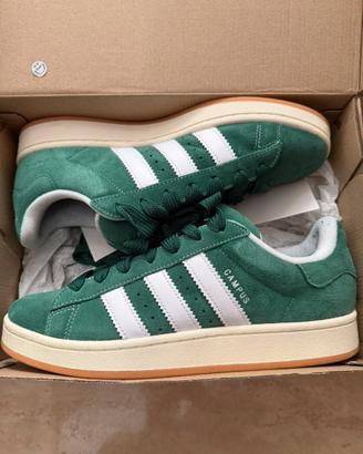 Scarpe Adidas Campus 00s Dark Green Verde Tg 44