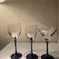 Set 3 modelli di bicchieri per 8 persone