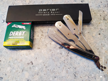 Rasoio Shavette Parker SRX Nuovo