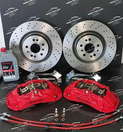 Impianto Frenante Maggiorato 350 Brembo 6 Pompanti