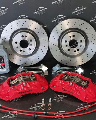 Impianto Frenante Maggiorato 350 Brembo 6 Pompanti