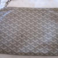 POSCHETTE-BORSELLO ORIGINALE GOYARD IN PELLE-UNIS