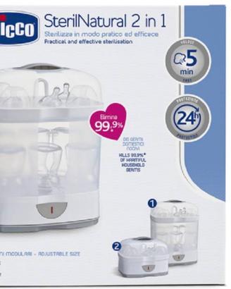 Sterilizzatore due in uno