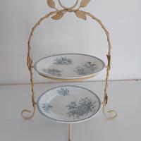 Alzata stile Shabby in ferro