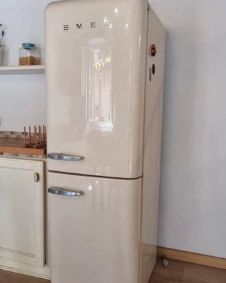 Frigorifero SMEG - panna - frigo funzionante