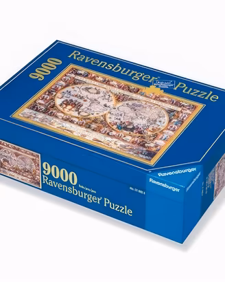 Ravensburger 1611 Mappamondo Antico puzzle 9000 pz