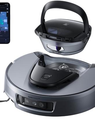 3i G10+ Robot Aspirapolvere, Raccoglie e Compatta 