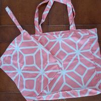 borsa mare 34 x 40 e  pochette 