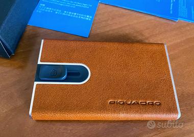 Porta carte credito - tessere Piquadro in pelle